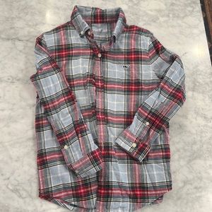 Vineyard Vines Boys plaid shirt